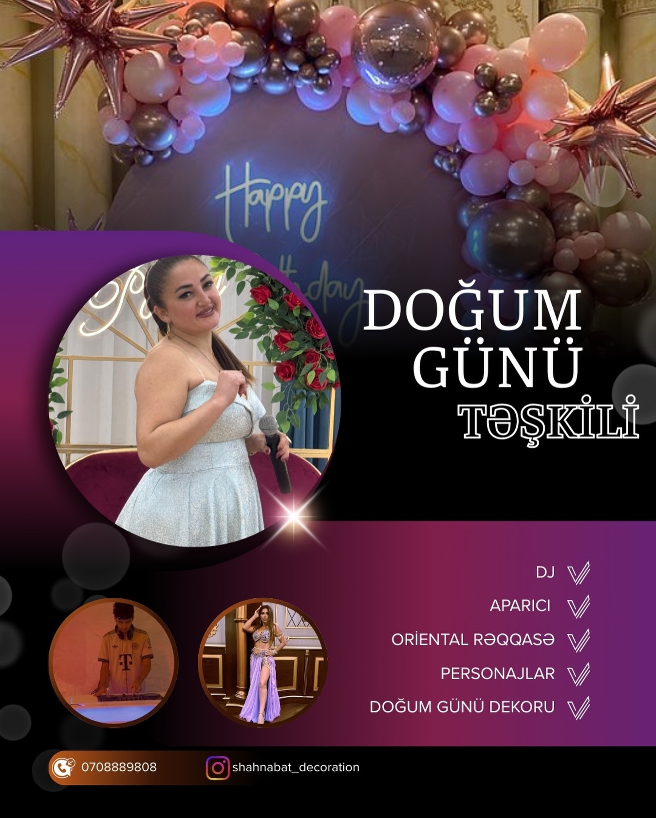 Xına Mərasimi və Tədbir Dekoru