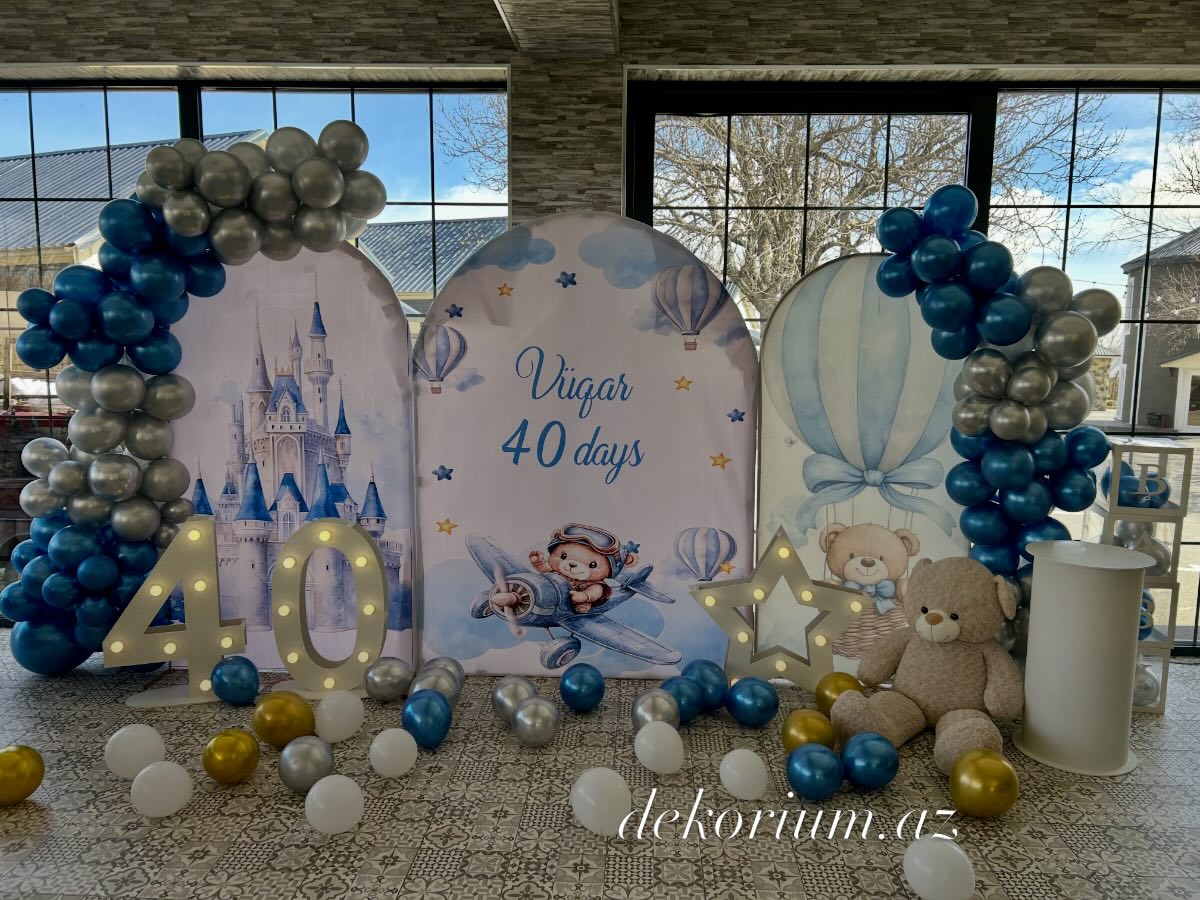 Körpələr üçün 40 Gün Dekorasiyası
