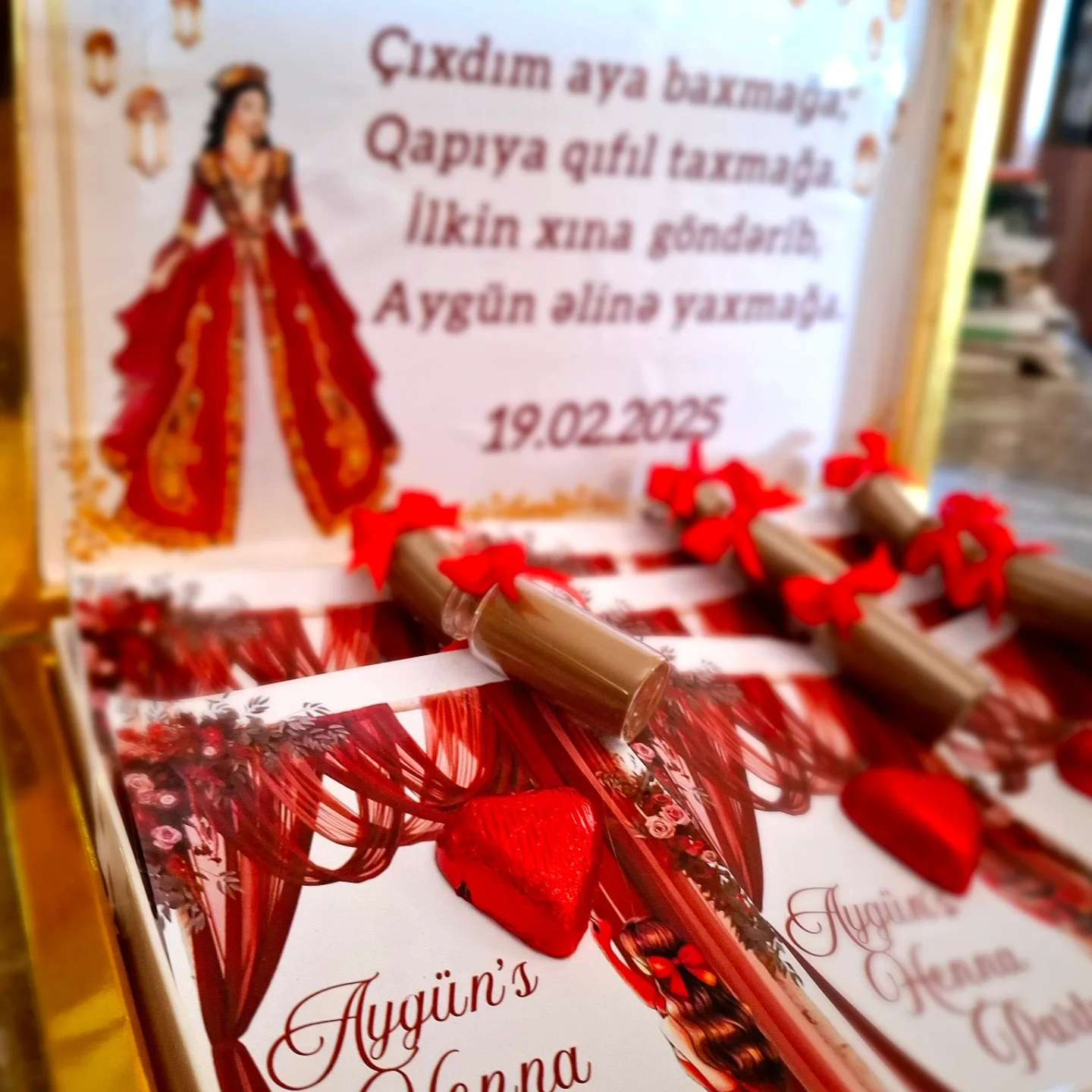 Konfet Xonçalarının Hazırlanması