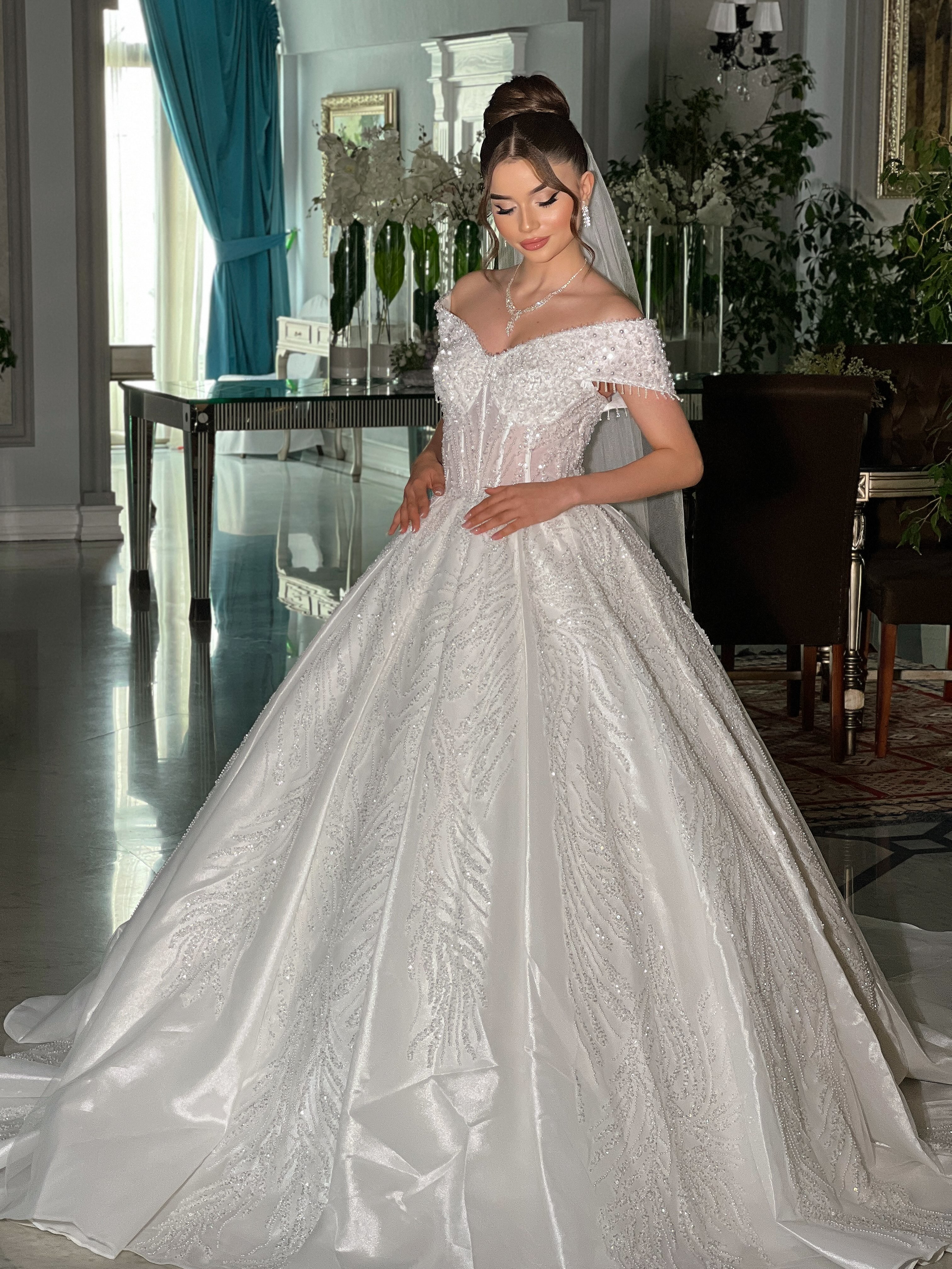 Princessa Siluetli Gəlinliklər