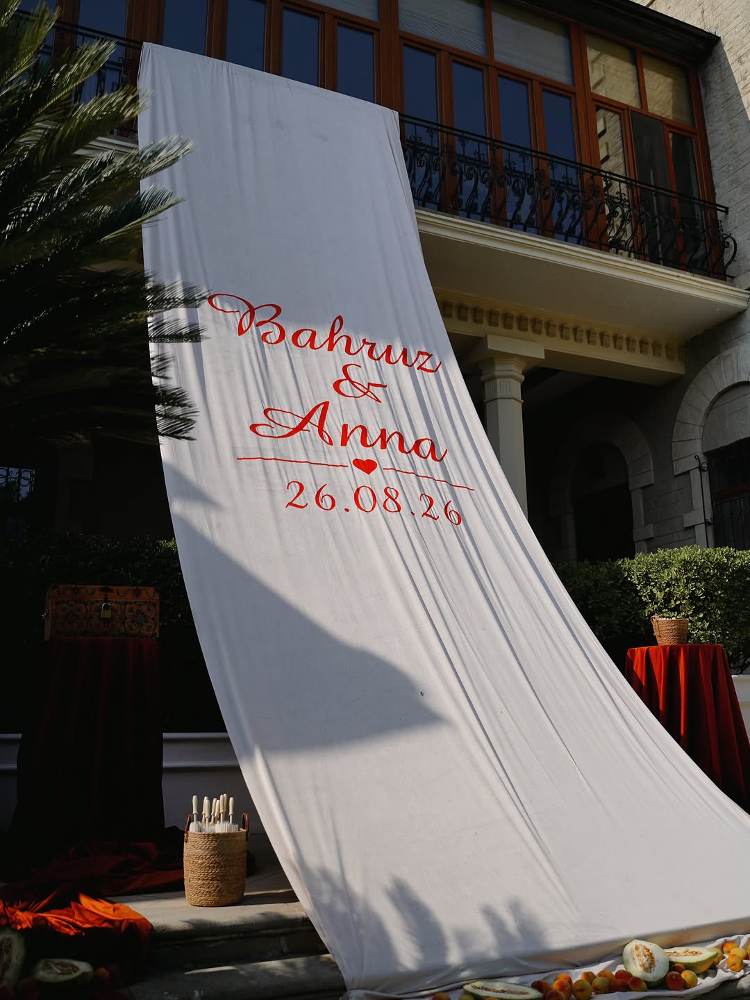 Açıq Havada Nikah və Tədbir Dekorasiyası