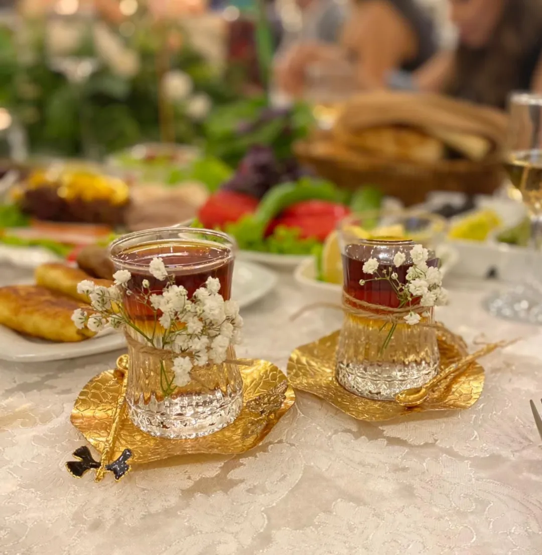 Şirin Çay və Xına Mərasimi Dekorasiyası