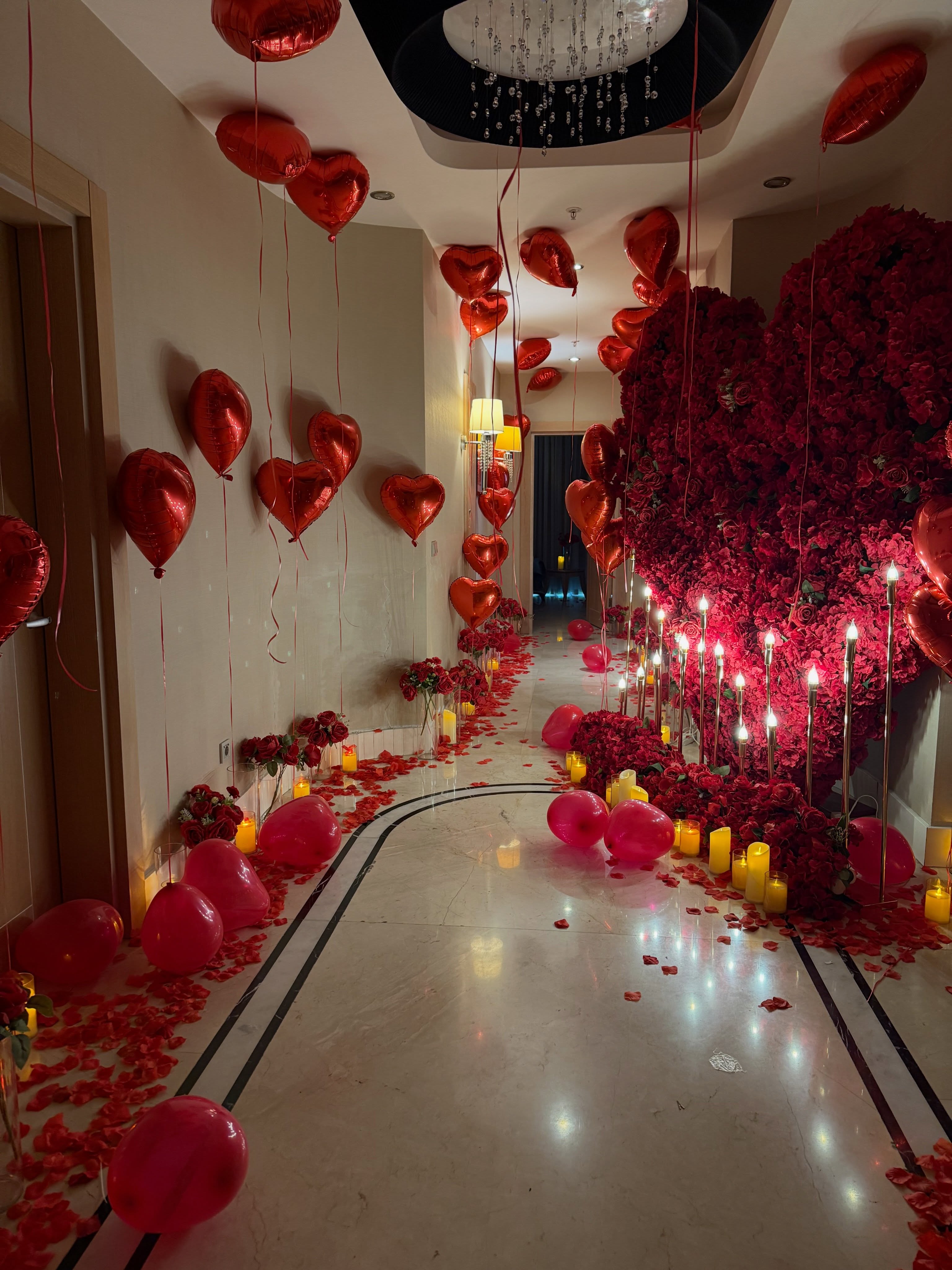 Romantik Evlilik Təklifi Dekorasiyası
